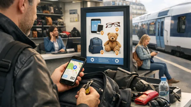 Innovative Plattform zur Suche nach verlorenen Gegenständen im öffentlichen Nahverkehr